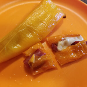 Stuffed Sweet Peppers Plated