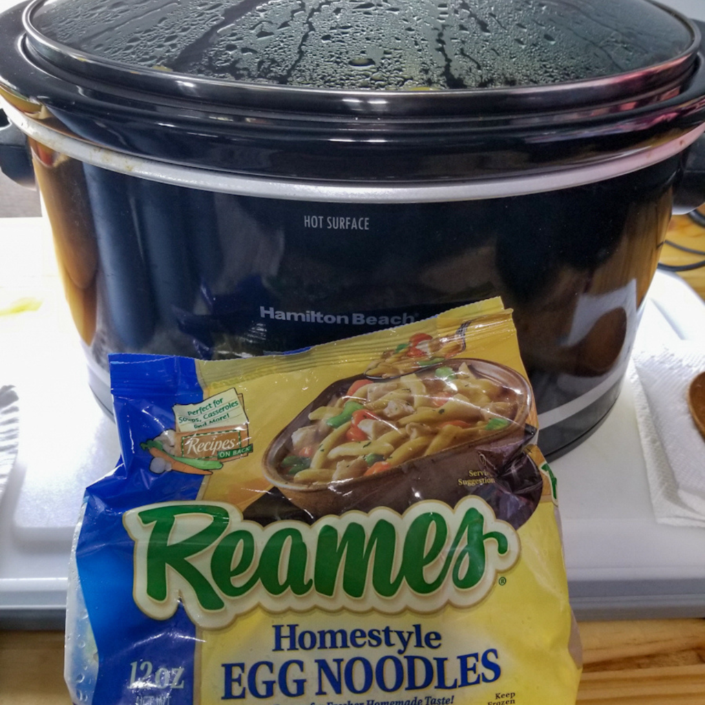 Crockpot Chicken N Noodles