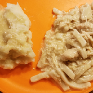 Crockpot Chicken & Noodles Dinner